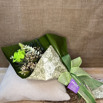 Ramo 1 rosa verde pistacho - Imagen 2