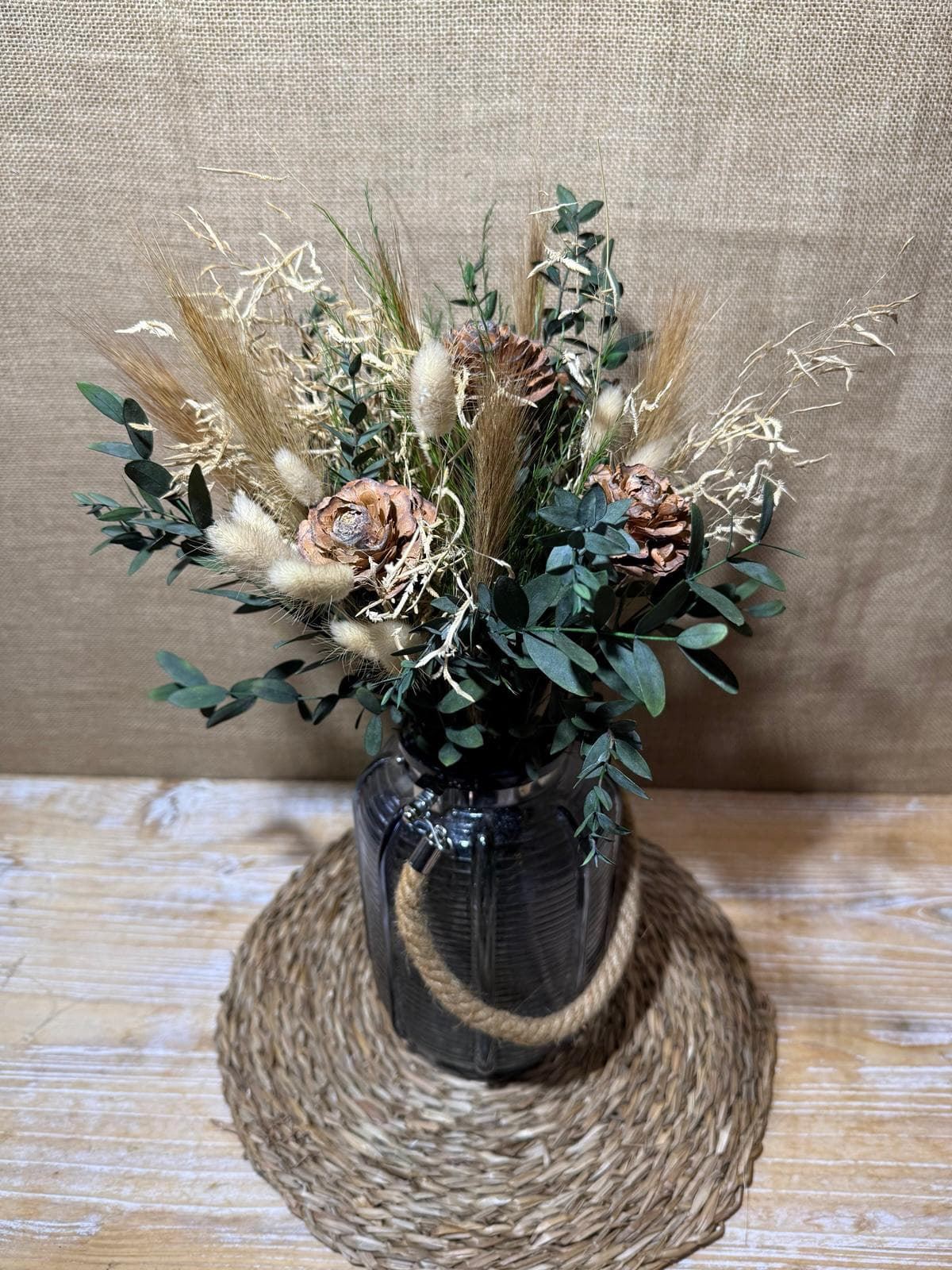 Ramo en jarrón azul - Imagen 4