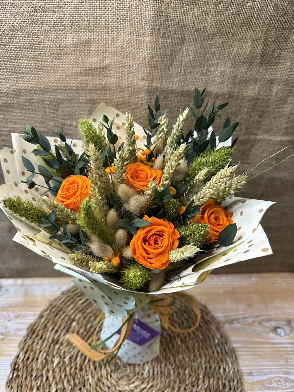 Ramo en tonos naranjas - Imagen 4