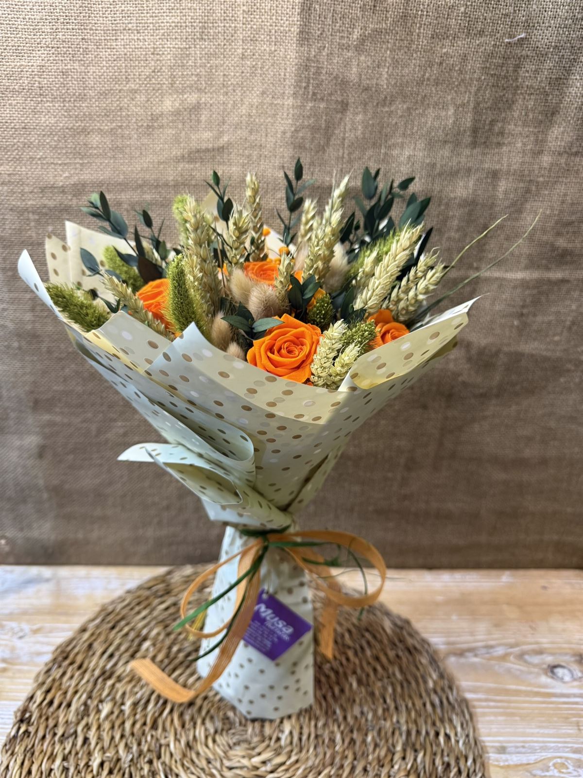 Ramo en tonos naranjas - Imagen 5