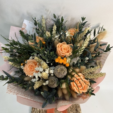Ramo en tonos naranjas - Imagen 1
