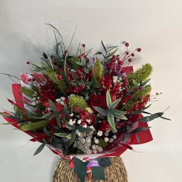 Ramo en tonos rojos - Imagen 1