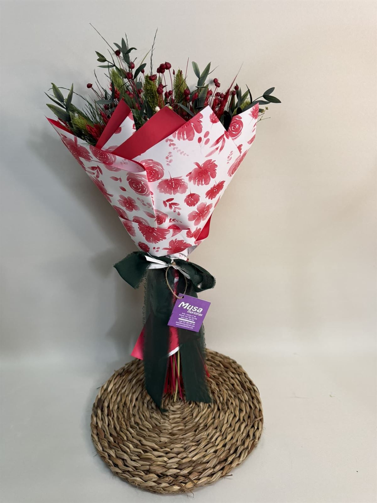 Ramo en tonos rojos - Imagen 2