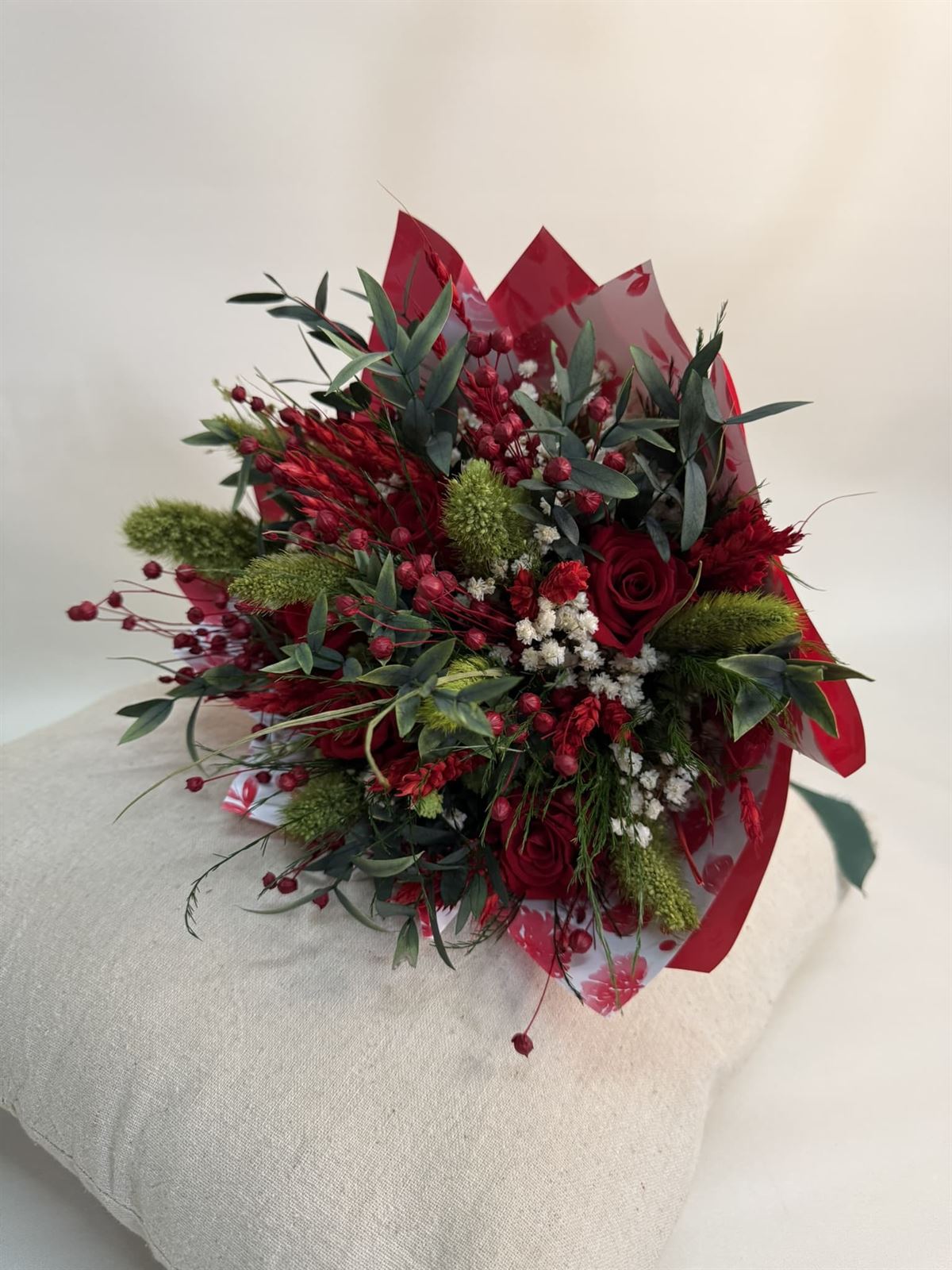 Ramo en tonos rojos - Imagen 4