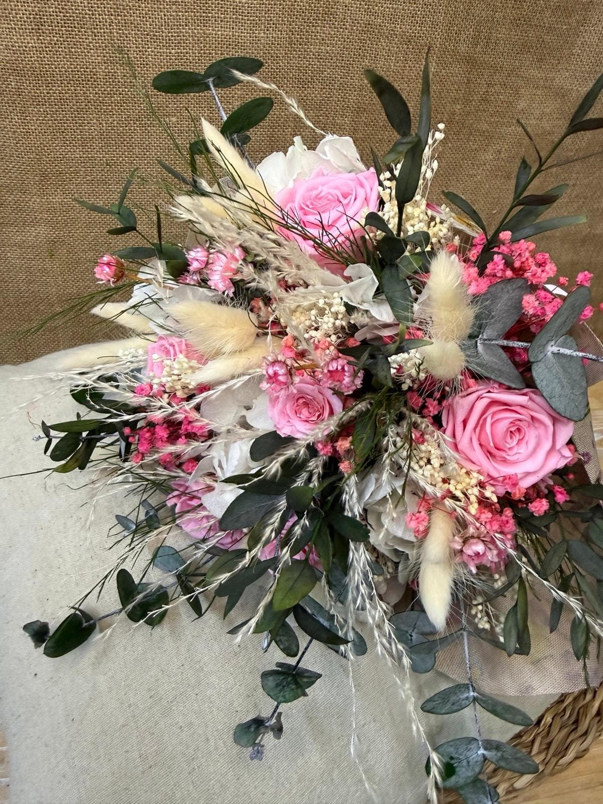 Ramo en tonos rosa - Imagen 1