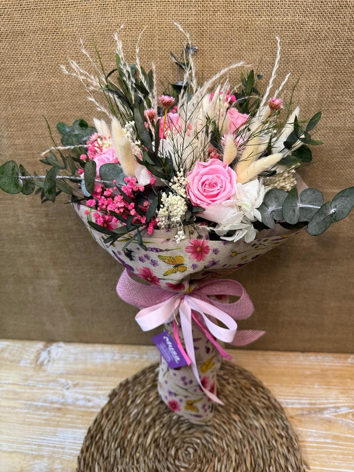 Ramo en tonos rosa - Imagen 3