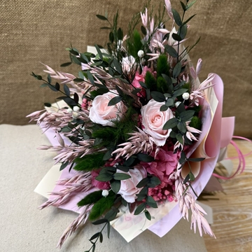 Ramo en tonos rosa - Imagen 2