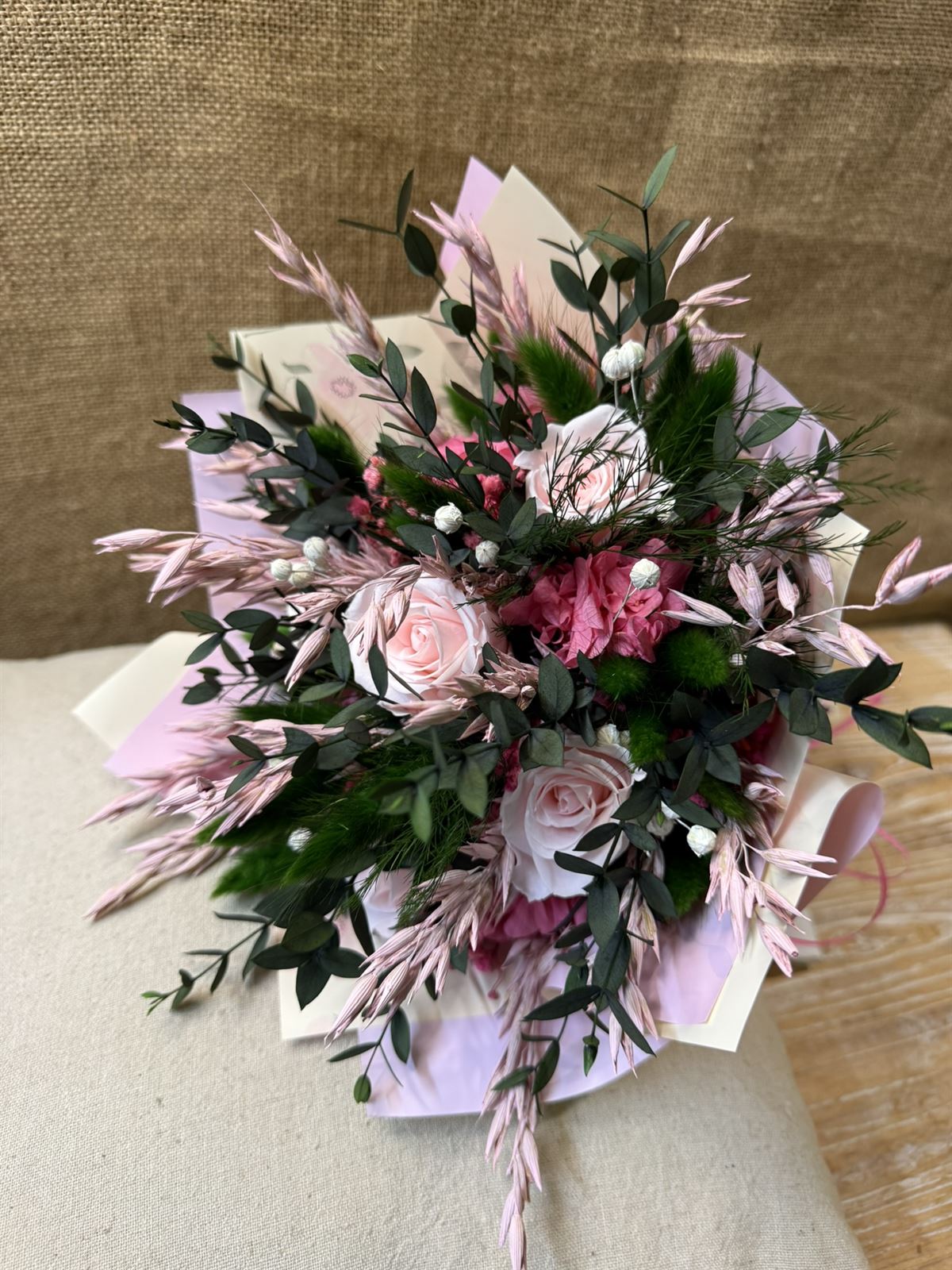 Ramo en tonos rosa - Imagen 5