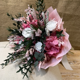 Ramo en tonos rosa - Imagen 2