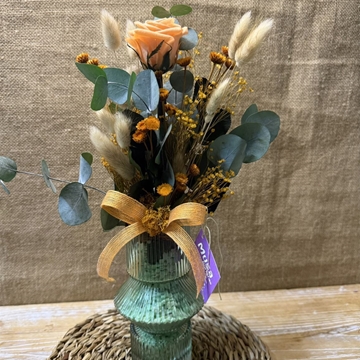 Ramo melocotón en jarrón - Imagen 2