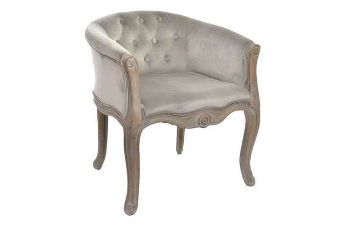 Sillón de terciopelo de alquiler para eventos - Imagen 1