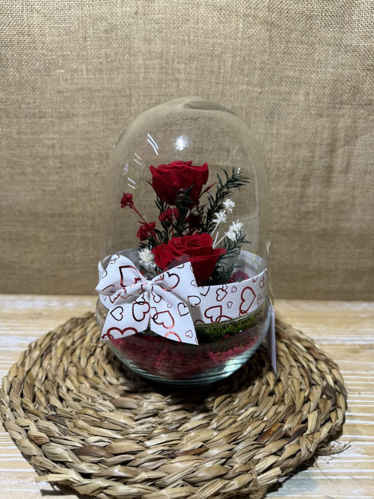 Terrario cápsula rojo - Imagen 1