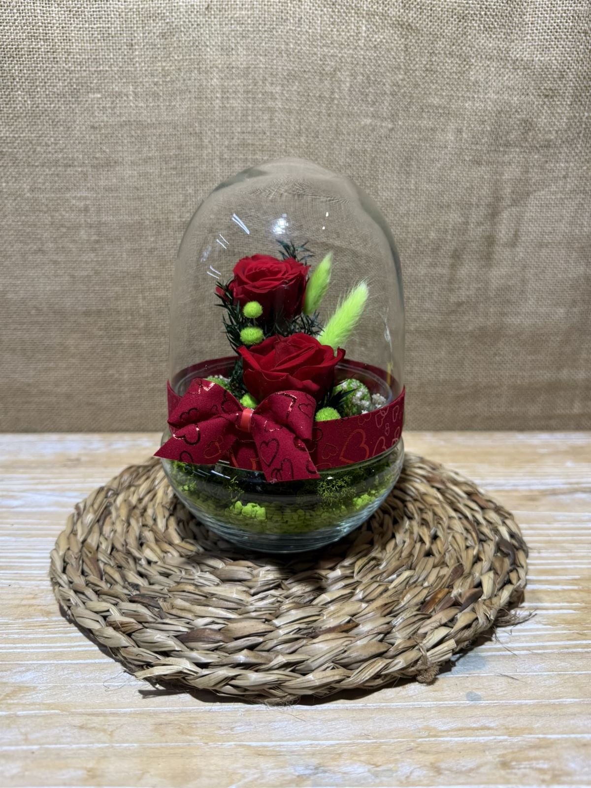 Terrario cápsula rojo - Imagen 1