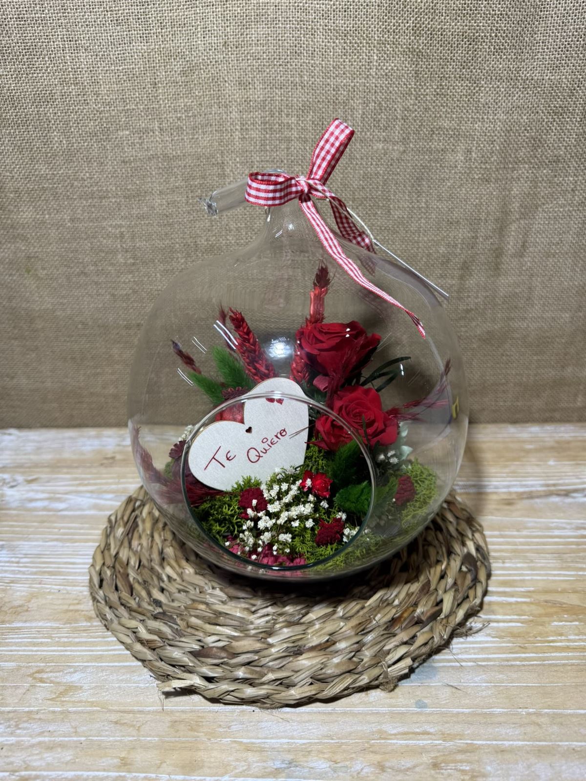 Terrario en forma de manzana - Imagen 2