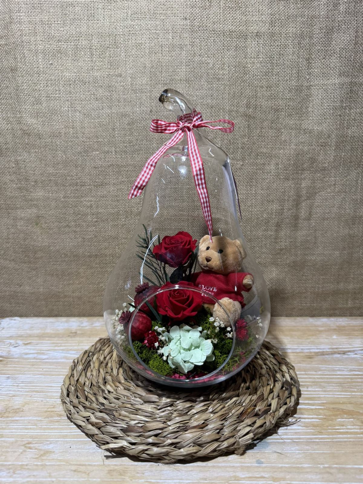 Terrario en forma de pera - Imagen 1