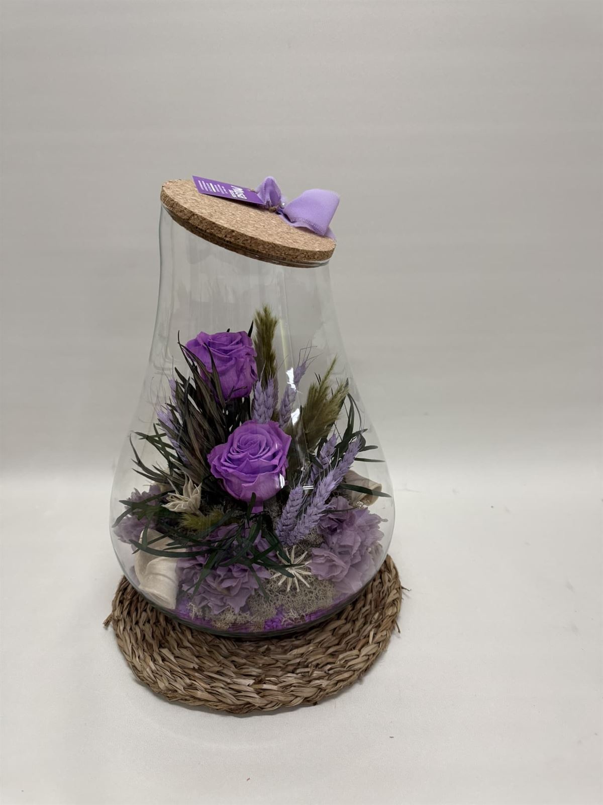 Terrario kumbolo en tonos morados - Imagen 3