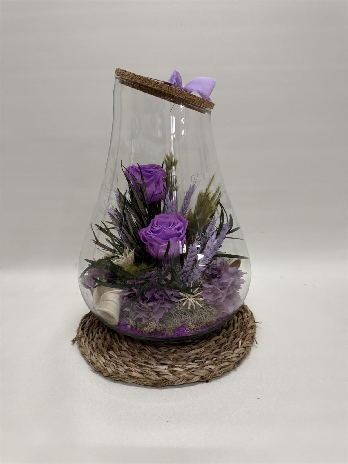 Terrario kumbolo en tonos morados - Imagen 4