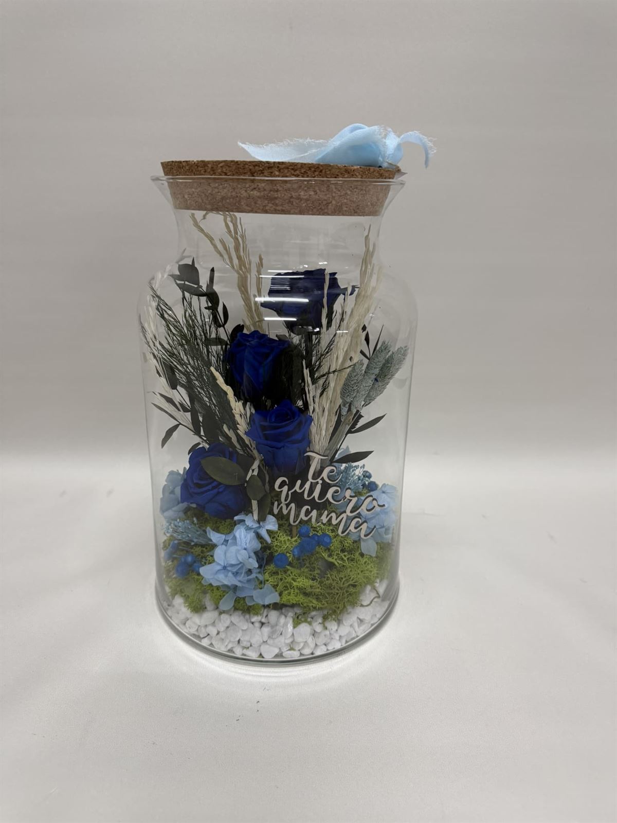 Terrario mery en tonos azules - Imagen 1