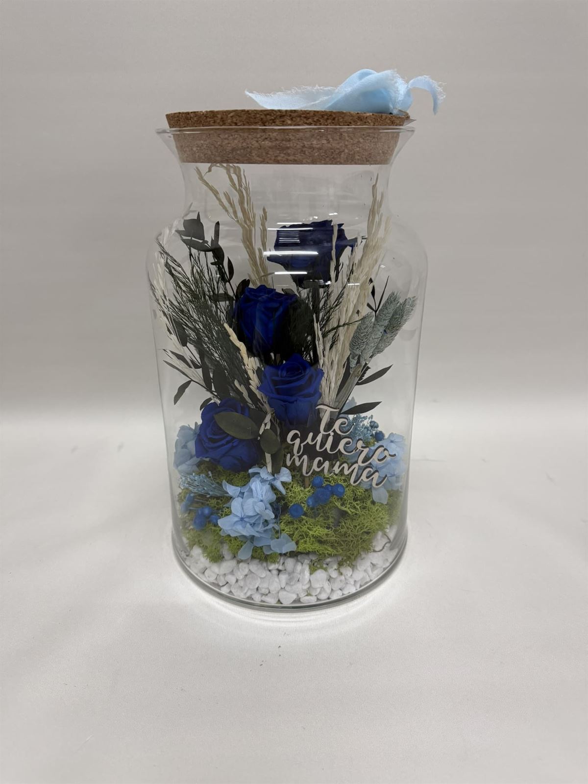 Terrario mery en tonos azules - Imagen 2