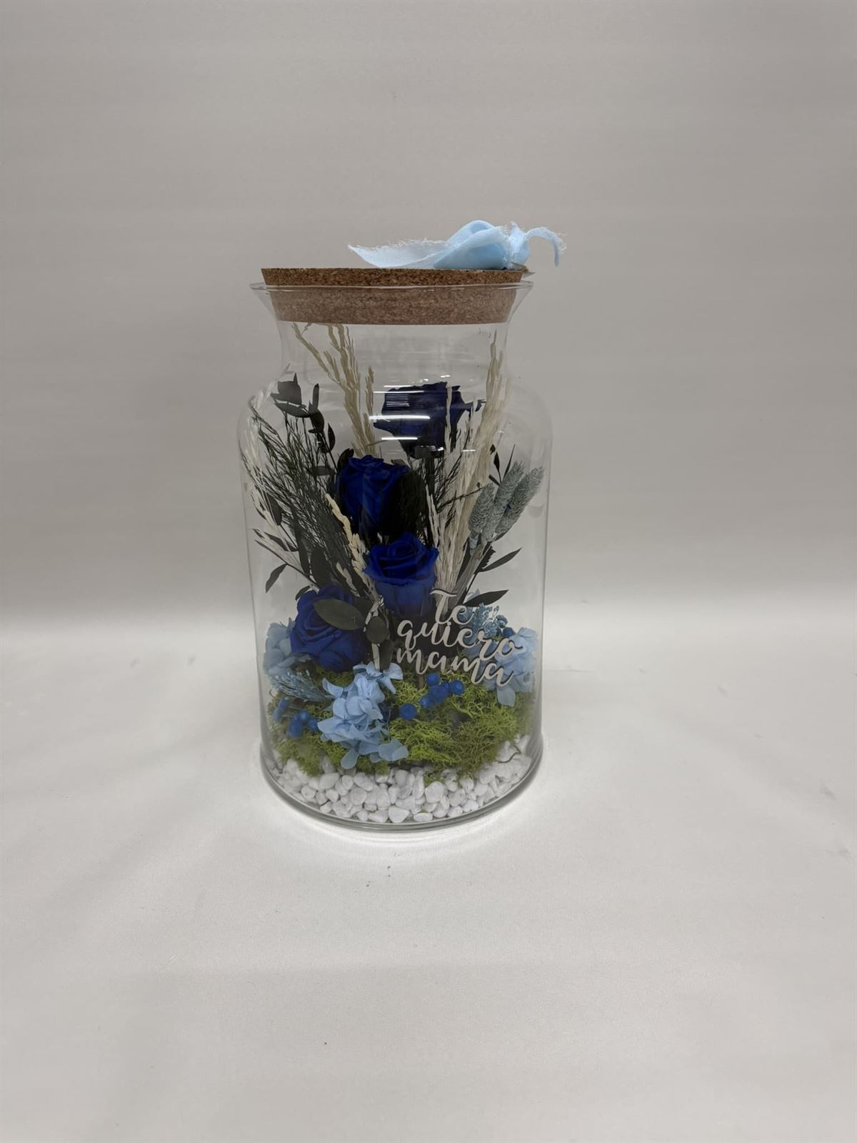 Terrario mery en tonos azules - Imagen 3