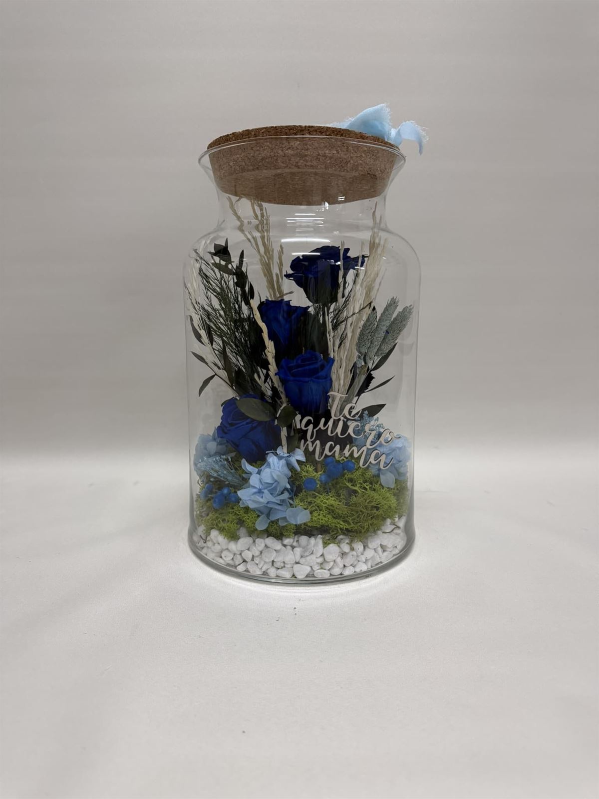 Terrario mery en tonos azules - Imagen 4