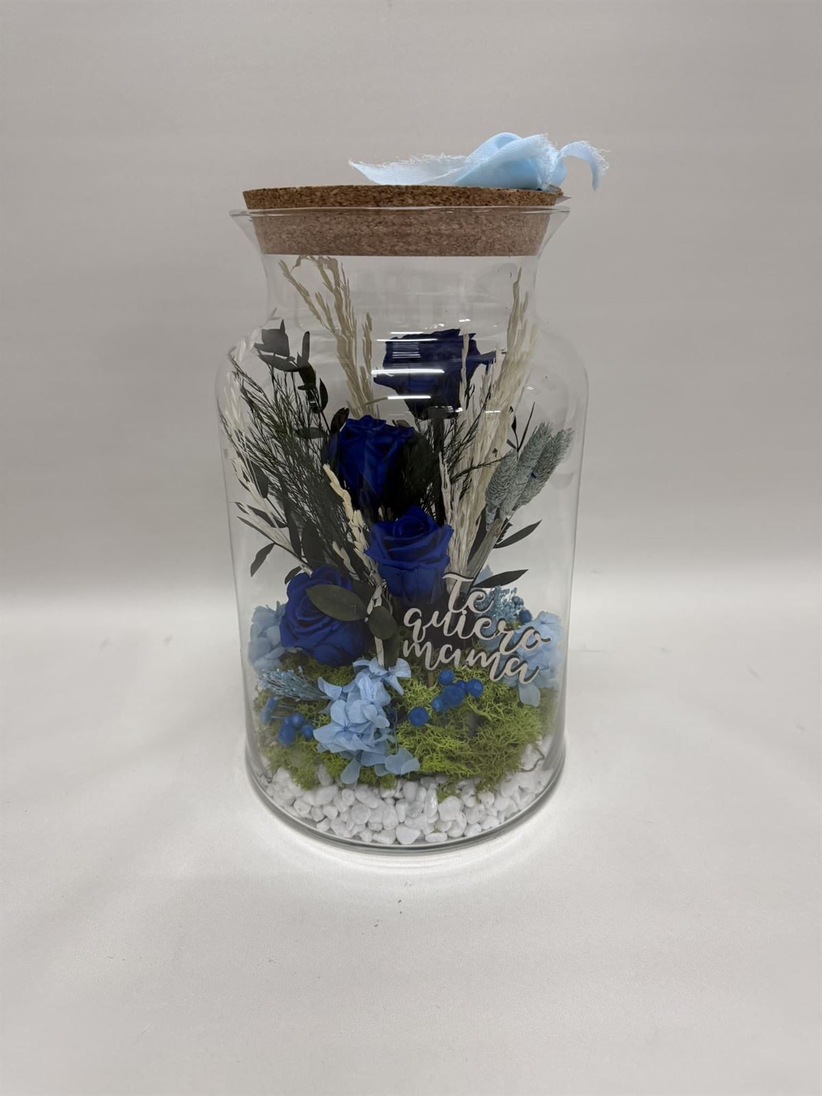 Terrario mery en tonos azules - Imagen 5