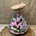 Terrarium boca cortada con tapa de corcho tonos rosa - Imagen 1