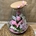 Terrarium boca cortada con tapa de corcho tonos rosa - Imagen 2