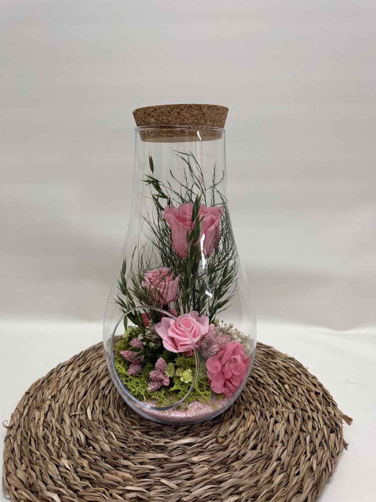 Terrarium en forma de botella - Imagen 1