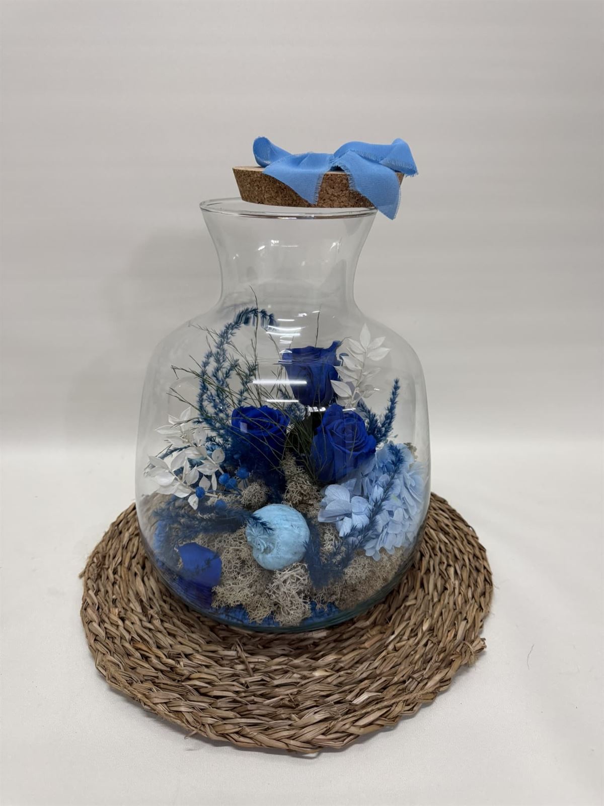 Terrarium en tonos azules - Imagen 4