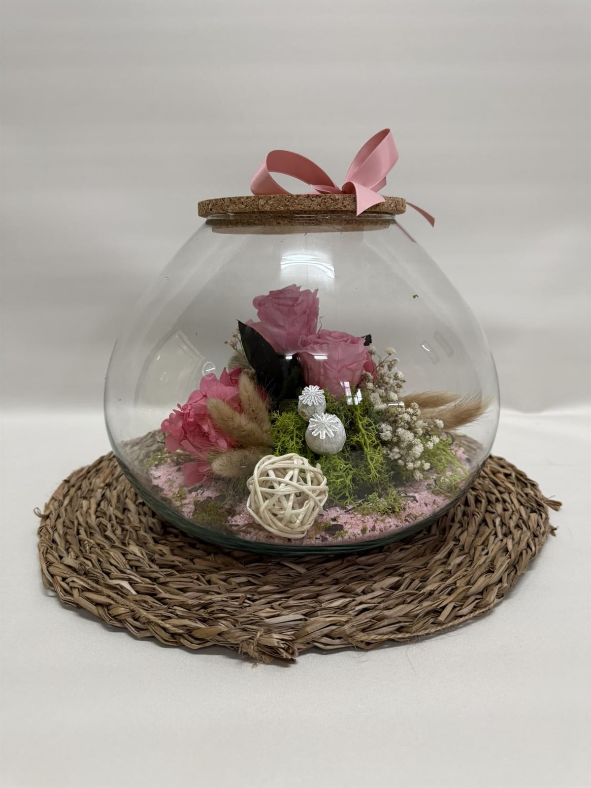 Terrarium inside en tono rosa - Imagen 1
