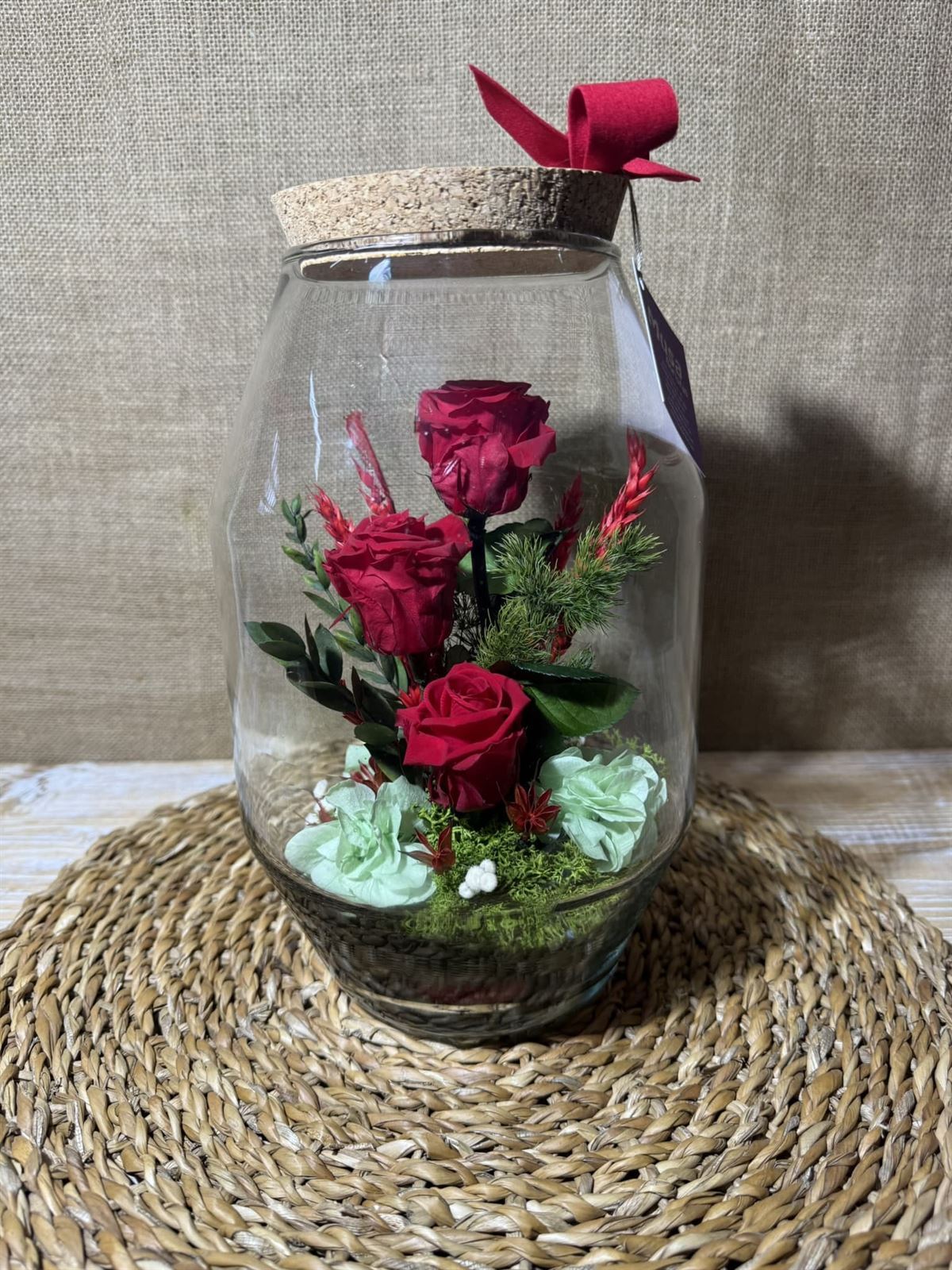 Terrarium rojo - Imagen 1