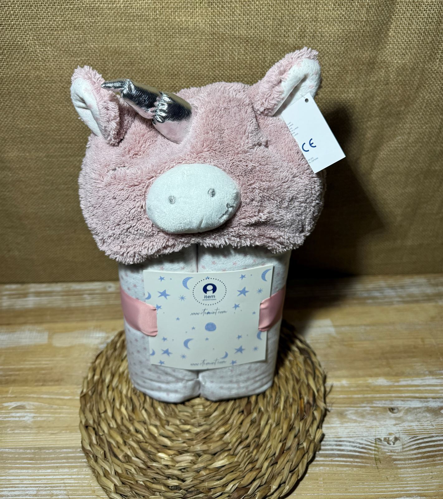 Toalla rosa - Imagen 2